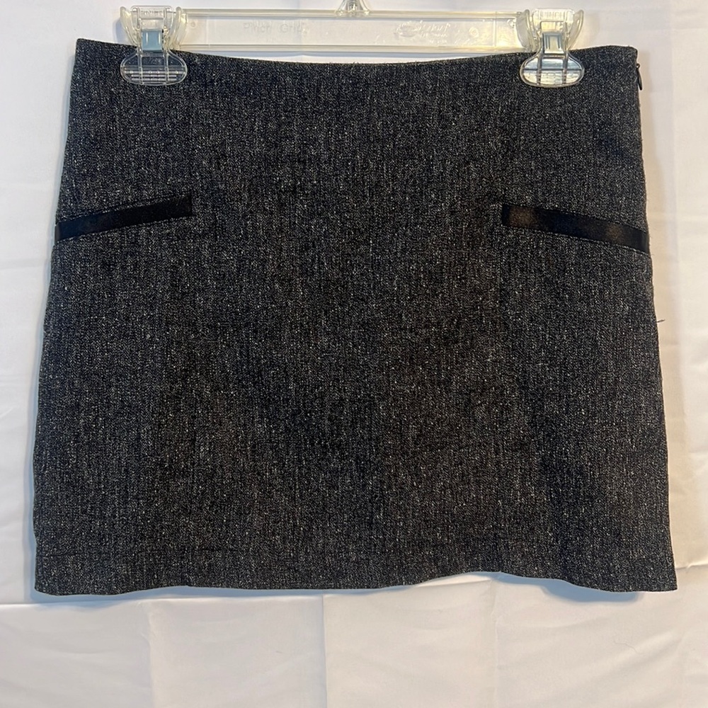 Y2k Mandee gray Black mini Skirt